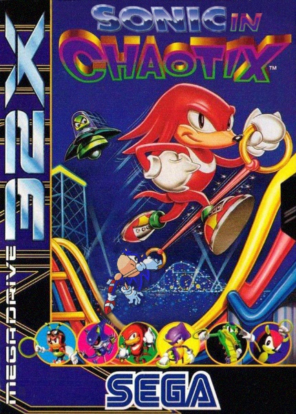 Sonic in Chaotix