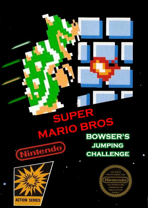 Super Mario Bros Bowser’s Jumping Challenge