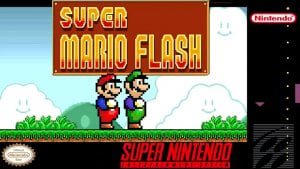 Super Mario Flash: Super Mario World Remake