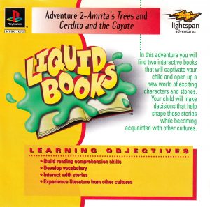 Liquid Books Adventure 2: Amrita’s Trees and Cerdito and the Coyote