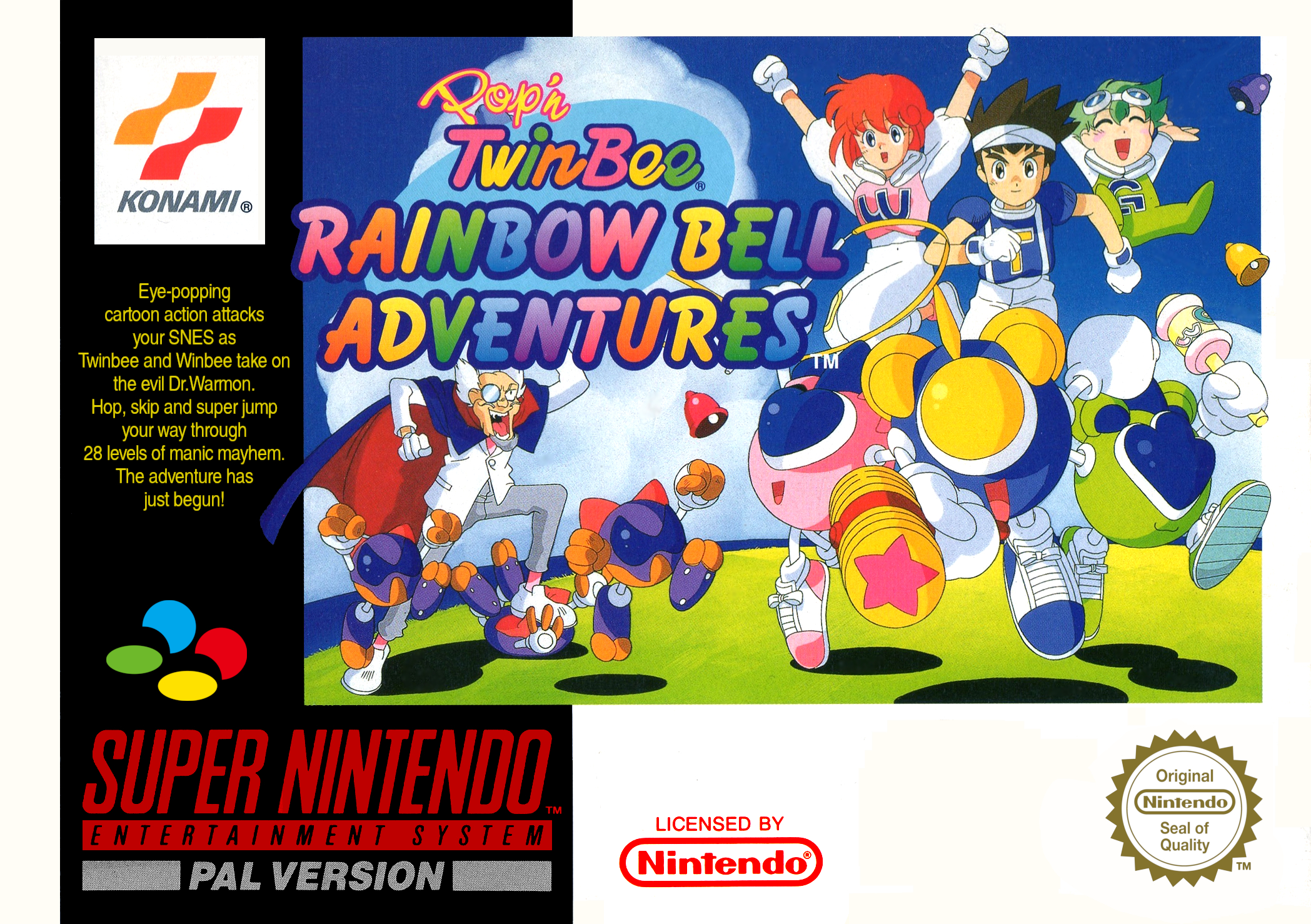 Pop’n TwinBee: Rainbow Bell Adventures