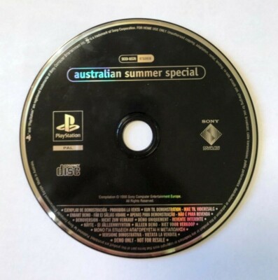 Australian Summer Special Demo Disc