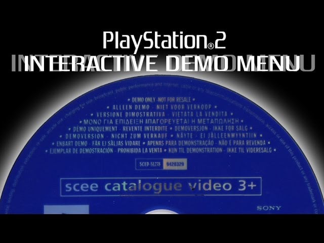 SCEE Catalogue Video