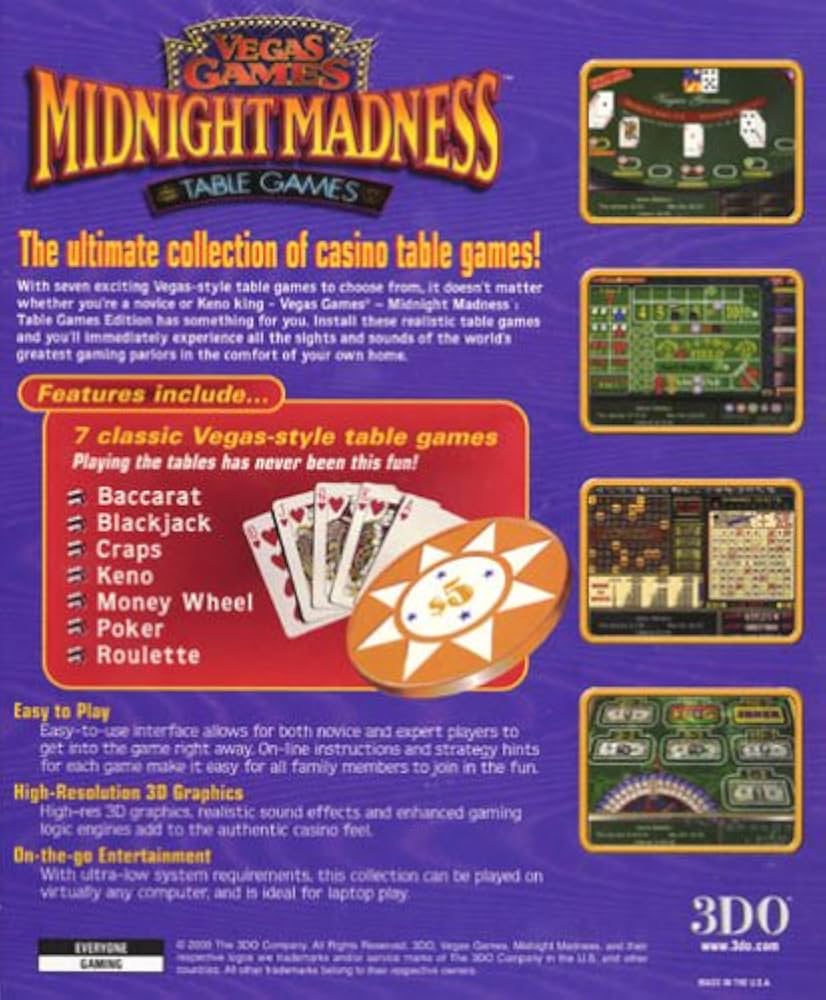 Vegas Games: Midnight Madness