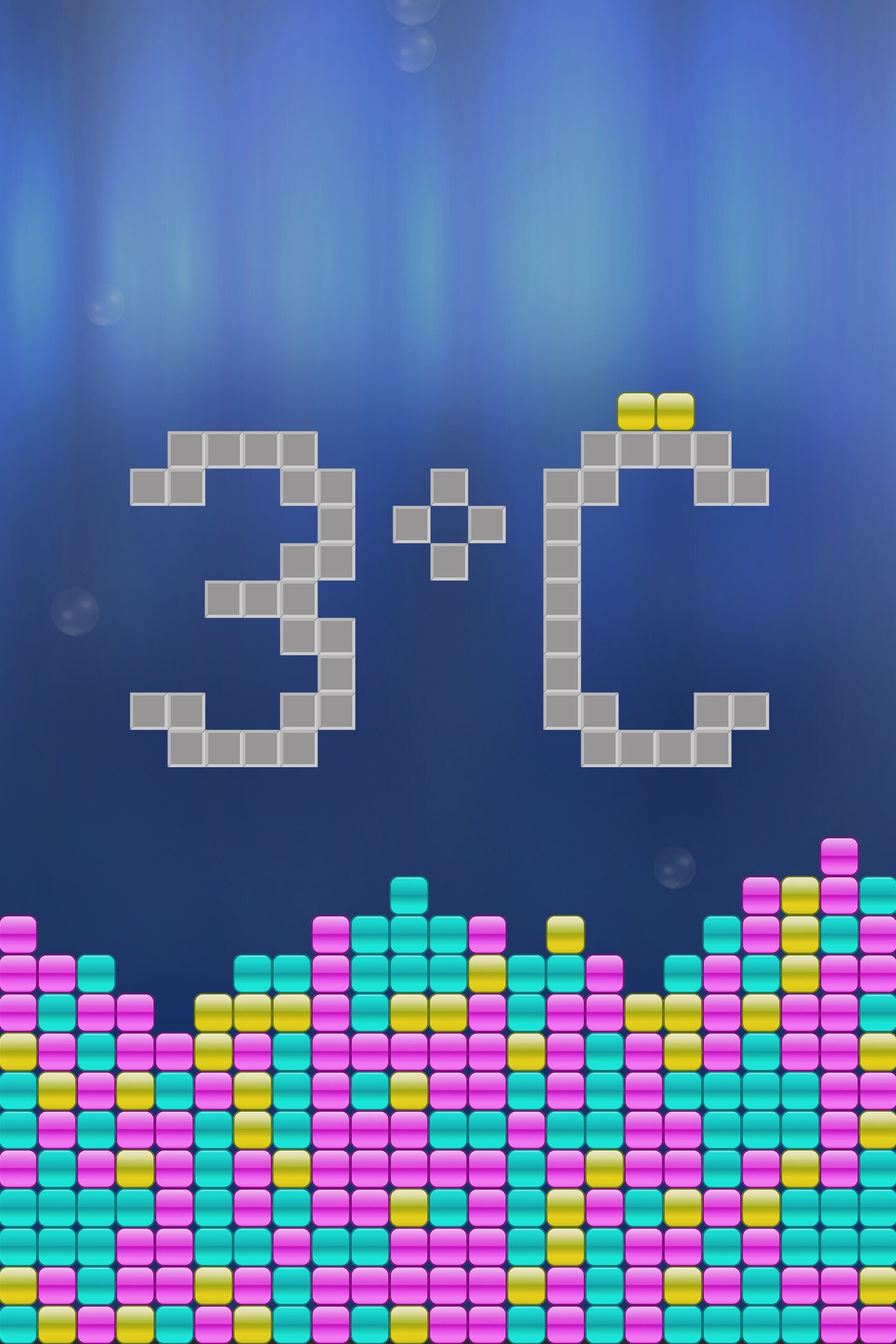 3 Degrees Celcius