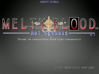 Melty Blood: Act Cadenza Ver. A