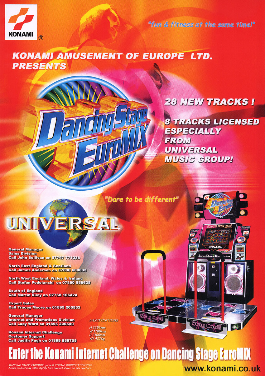 Dancing Stage Euro Mix