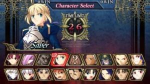 Fate/unlimited codes