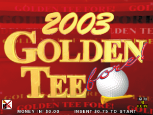 Golden Tee Fore! 2003_0