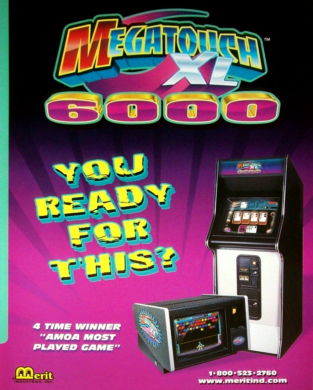 MegaTouch XL 6000