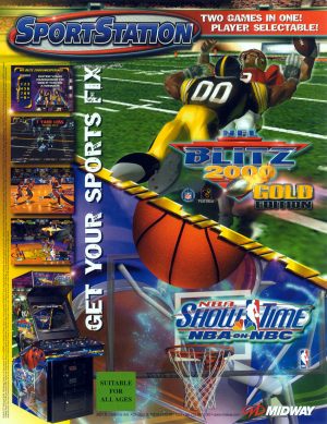 NBA Showtime: NBA on NBC / NFL Blitz 2000: Gold Edition_0