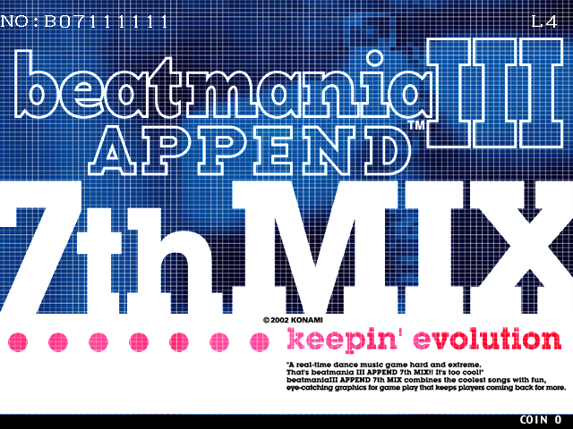 beatmania III: Append 7th Mix