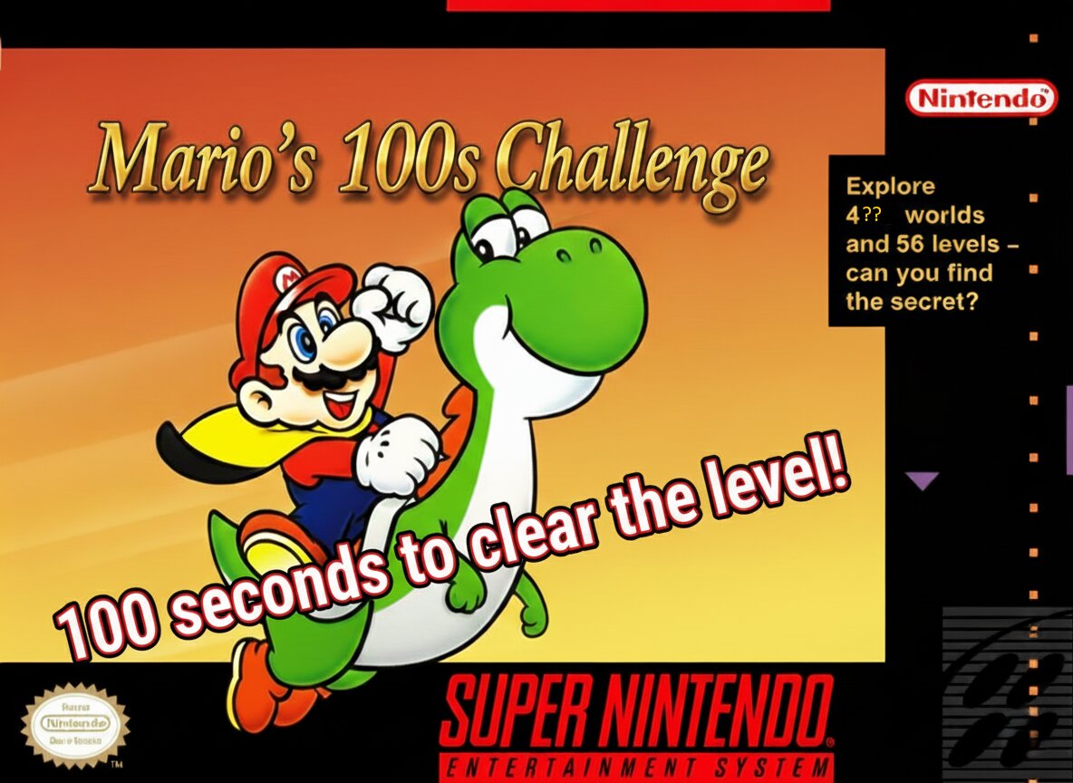 Super Mario World – Mario 100s Challenge